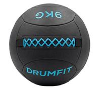 Cecotec Palle medicinali Wall Ball da 6 o 9 kg Drumfit Wallpro-KV. Imbottitura in sabbia e Kevlar, presa migliorata, resistente all'acqua e al sudore, cuciture rinforzate, ideale per forza e cross