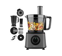 CECOTEC Paprika 2000 Full 1.8 l 2000 W ROBOT DA CUCINA, 2000 W, capacità ciotola 1,8 l, Nero