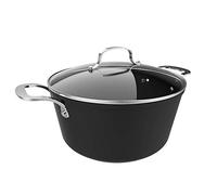 Cecotec Pentola Polka Fantasy 28 Pot Silver. Diametro 28 cm, Capacità 7,1 L, Alluminio Forgiato, Rivestimento Antiaderente Whitford Eterna, Senza PFOA, Adatta a Tutti i Tipi di Cucine, Coperchio