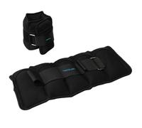 Cecotec Pesi per Caviglia e Polso Regolabili Drumfit AnkleBell 2500 Neo, Set di 2 Cavigliere Regolabili con Velcro, Adattabile 0,5 a 2,5kg, Include 5 Sacchetti 500g di Sabbia, Dimensioni 37x16x3.5cm
