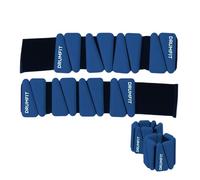 Cecotec Pesi per Caviglie e Polsi Regolabili Drumfit AnkleBell 1000 Neo, Set di 2 Cavigliere Regolabili con Velcro, Peso di 1 kg / 2 kg / 2,5 kg, Riempite di Sabbia, Dimensioni 28x10x3.5 cm.