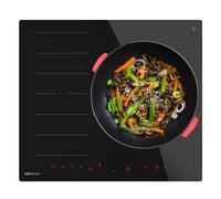 Cecotec Piano Cottura a Induzione 2 Fuochi Bolero Squad I 3600 Fullflex Piano Cottura a Induzione 7400W Con Zona Flex, 9 Livelli di Potenza, Funzione Keep Warm, e Timer Individuale