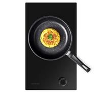 Cecotec Piastra a Gas 1 Fuoco Bolero Squad G 1400S Nano Glass. 3,4 kW, Nano Glass, Griglie in ghisa, Bruciatore WOK Triple Corona, Accensione elettronica, Sicurezza delle valvole, Accessorio Gas