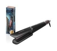 Cecotec Piastra Asciugacapelli Air Lisse Black. Motore Brushless 600W, da Bagnati a Asciutti, Temp. Máx 230ºC, Ionica e Air&Care, Filtro Estraibile, Schermo, Blocco Piastre, Protegge i Capelli