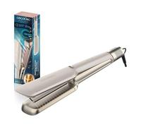 Cecotec Piastra Asciugacapelli Air Lisse Champagne. Motore Brushless 600W, da Bagnati a Asciutti, Temp. Máx 230ºC, Ionica e Air&Care, Filtro Estraibile, Schermo, Blocco Piastre, Protegge i Capelli