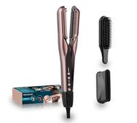 Cecotec Piastra e Asciugacapelli per Capelli AirLisse 2in1 ForceDry Duo Black. 1000 W, 112000 rpm, Motore Brushless, Flusso Aria 13 m/s, 3 Modalità, Doppia Piastra Riscaldante, Plasma, 2 Accessori