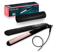 Cecotec Piastra per capelli RitualCare 1200 Titanium Ion Touch. 60 W, rivestimento in titanio, selettore tattile e agli ioni reali, riscaldamento rapido, piastre galleggianti, temperatura