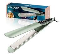 Cecotec Piastra Stretta per Capelli Ceramica Lisse Keratin Essence Olive. HeatMax 130-230°C, Keratina e Olio Di Argan, Cavo Girevole, Pochette Viaggio, Lisciatura Brillante