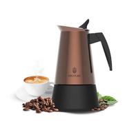 Caffettiera Italiana Cecotec Piccolina 200 Bronze 100ml Acciaio Inox per 2 tazze