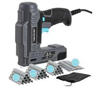 Cecotec Pinzatrice elettrica con cavo FastTacker 400 Power, 70 W, cavo 3 m, compatibile con diverse dimensioni di graffette e chiodi, include 2000 punti (2 dimensioni), 1000 chiodi e borsa per il