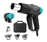 Cecotec Pistola Termica Hell Gun 9500 Vision. 2000W, Controllo Digitale, Riscaldamento Ultrarrapido, 4 Ugelli, Mani Libere, Temperatura Regolabile 50-600 ºC, 2 Livelli di Potenza dell'Aria, Valigetta