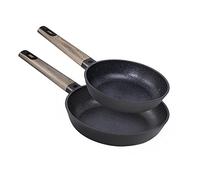 Cecotec Polka Excellence 20-24 - Set di padelle Force, diametro 20-24 cm, in alluminio pressofuso, rivestimento antiaderente, adatto a tutti i piani cottura e lavastoviglie