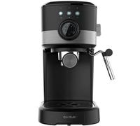 Cecotec Macchina da Caffè Espresso Power Espresso 20 Pecan Pro. 1100 W, Tecnologia ForceAroma da 20 bar, Vaporizzatore Orientabile, Braccio Doppio, Piastra Riscaldatrice per Tazze