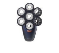 Cecotec Kopfrasierer PrecisionCare Skull Victory, 7 Scherköpfe, IPX7 | Abnehmbarer Magnetkopf, Nass- und Trockenrasur, 70 Min. Laufzeit, 2 Geschwindigkeiten, Digitalanzeige und USB-Ladung