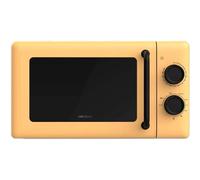 Cecotec Forno a Microonde con Grill Da 20 L Proclean 3110 Yellow. 700 W In 6 Livelli E Griglia Da 800 W, Modalità Scongelamento, Segnale Fine Cottura, Lampada Interna, Timer 30 Minuti, Design