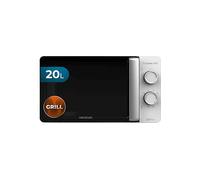 CECOTEC Proclean 3110 MICROONDE, potenza microonde 700 W, capacità 20 l, 6 livelli di potenza, funzione grill 800 Black&Silver