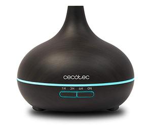 Cecotec Pure Aroma 300 Yin Umidificatore ad ultrasuoni e diffusore di aromi 300 ml, timer fino a 6 ore, 7 colori LED, funzione aromaterapia