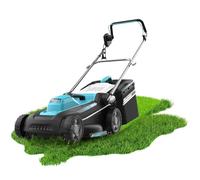 Cecotec Terrenator 360 Flex Z. 1500 W, larghezza di taglio 36 cm, cambio di altezza, sistema Z-Tech, 3in1 con mulching, ruote posteriori XL, sicurezza con tecnologia BeltDrive