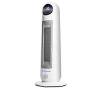 Cecotec Ready Warm 10100 Smart Ceramic Verticale, Digitale, 2000 W, Termostato regolabile, protezione contro il surriscaldamento e il ribaltamento, silenzioso, telecomando