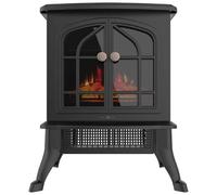 Cecotec 08268, Camino Elettrico da Terra, 2000 W, Nero, 45.9 x 25.7 x 42 cm