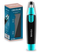 Cecotec Restringitore Capelli Naso e Orecchie Wireless PrecisionCare NoseTrim. Tagliacapelli con lama in acciaio inox, design ergonomico e coperchio protettivo per lama, funziona a batteria