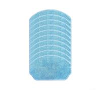 Cecotec - Ricariche in microfibra per robot pulitore Conga Animal X 08604, riutilizzabili, per rimuovere sporco, grasso, macchie di legno, piastrelle, 10 pezzi (confezione da 10)