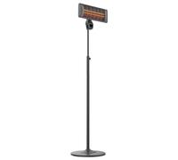 Cecotec Riscaldamento esterno Ready Warm 8200 Power Quartz Smart. 2000 W di poteniza, Area Di Copertura di 15 m2, Protezione IPX4, 2 Livelli Di Potenza
