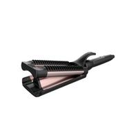 Cecotec RitualCare 1000 - Piastra per capelli a onde estive. 90 W, 3 fusti da 25 mm con rivestimento in ceramica, 3 temperature regolabili, 3 impostazioni di temperatura, cavo a 360°