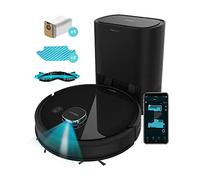 Cecotec Robot Aspirapolvere con Base Autosvuotante Conga 7290 Eternal Home X-Treme. Tecnologia laser, potenza 3000 Pa, spazzola multifunzione, controllo APP assistente Alexa, 2 mop