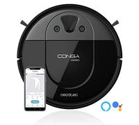 Cecotec Robot Aspirapolvere Conga 2290 Panoramic. Tecnologia iTech Camera 360, 2700 Pa, Funzione lavaggio, App con Mappa interattiva, Alexa e Google Assistant.