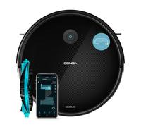 Cecotec Robot aspirapolvere Conga 2499 Ultra X-Treme con tecnologia giroscopica. Lava, aspira e spazza, 2200 Pa, APP, Spazzola multifunzione, Serbatoio misto, 3 L, WiFi e Bluetooth.