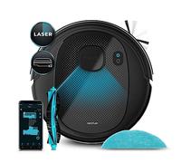 Cecotec Robot aspirapolvere Conga 7490 Eternal X-Treme. iTech Laser Eye, Room Plan, 3000 Pa, Autonomia 110 min, Superficie totale, 4 in 1, Spazzola multifunzione, Controllo app