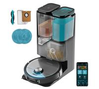 Cecotec Robot Aspirapolvere Lavapavimenti con Mappatura Conga 20090 ProAI InfinitySoap Cut&Spa. 8000Pa. Mopas Elevabili. Home&Wash. 240m2. APP. Bluetooth/WiFi. Batteria 5200mAh. Pulizia Autonoma