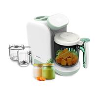 Cecotec Robot da Cucina per Bambini, Processore di Alimenti Nana BabyCare FoodProcessor. Bolle, Frulla, Sterilizza e Riscalda Biberon, senza BPA, Adatto per Frutta, Verdura e Carne, Include Ricettario