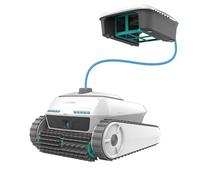 Cecotec Robot detergente per sfondi, pareti, linea di galleggiamento e superficie conga Pooldroid 10000 TotalClean AquaSkater. 300 m2, pulizia ordinata, autonomia 150 minuti, capacità 4 l, app e