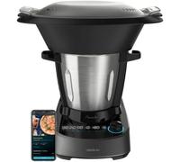 Cecotec Robot di Cucina Multifunzione Mambo 11090. 1600 W, 37 Funzioni, APP, Bilancia e Caraffa da 3,3 Litri in Acciaio Inox Adatto per Lavastoviglie, Ricettario e Accessori