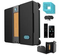 Cecotec Robot Lavavetri Conga Windroid W100 Station. Stazione di Ricarica, App e Telecomando, 6300 Pa, Autonomia 120 min, 4 Panni e 4 Spray, 5 Modalità, Sistema di Sicurezza per Pulizia Continua