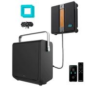 Cecotec Robot Lavavetri Conga Windroid W100 Station. Stazione di Ricarica, App e Telecomando, 6300 Pa, Autonomia 120 min, 4 Panni e 4 Spray, 5 Modalità, Sistema di Sicurezza per Pulizia Continua