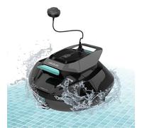 Cecotec Robot Pulitore per Piscina Senza Fili Conga Pooldroid 1000 FloorMaster. Per superfici fino a 80m² e 10º di inclinazione, Autonomia 100 min, Autoparcheggio, Boa e Filtro ad Alta Efficienza