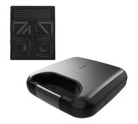 Cecotec Rock&Toast Combo tostiera 800 W Argento