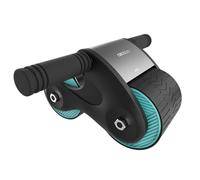 Cecotec Rullo da allenamento per addominali con rimbalzo automatico Drumfit AB Fit. Design compatto e leggero, larghezza 10 cm, tappetino antiscivolo e imbottito, peso massimo utente, 100 kg