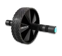 Cecotec Ruota Addominale Small Fitness DrumFit AB Wheel, Allenamento funzionale, Impugnature antiscivolo ComfortFit & SweatProof, Tappetino in Gomma EVA, SilenceFit, Massimo 200kg
