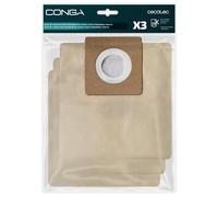 Cecotec Sacchetti per Aspirapolvere a Traino Conga PowerBag XL. Borse Igieniche, Include 3 sacchetti compatibili con aspirapolvere Conga Powerbag 4000 XL, Sacchetti per la polvere autosvuotanti