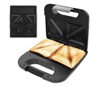 Macchina per sandwich combinata Cecotec Rock'nToast con 3 piastre intercambiabili da 800 W