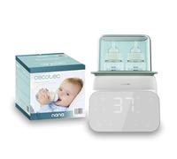 Cecotec Scaldabiberon - Sterilizzatore Biberon Nana BabyCare Double BottleWarmer, 4 modalità, Cestello per il Biberon, Senza BPA, Sicuro per Conservare Acqua, Latte e Alimenti