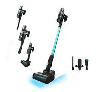 Cecotec Scopa Elettrica senza Fili Conga Rockstar 2500 Thunder Powerhead. 400W, 120AW, Autonomia 65min in Eco, Spazzola Antigroviglio, Tubo Rigido, Accessorio 2 in 1 Mobili e Angoli