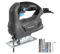 Cecotec Sega a gattuccio, MultiCut 4000, 400 W, tagli fino a 45°, cavo da 2 m, velocità regolabile, adattatore per aspirapolvere, include 8 seghe per diversi materiali
