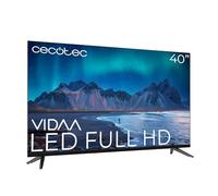 Cecotec Smart TV 40" - Televisore TV LED 40" Full HD - A5 Series ALF50040. Smart TV VIDAA, Dolby Audio, WiFi Integrato, Chromecast, 3 HDMI e 2 USB, Altoparlanti 16W