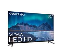 Cecotec Smart TV - Televisore LED da 32 Pollici Risoluzione HD - A5 Series ALH50032. Smart TV VIDAA, Sistema Dolby Audio, WiFi Integrato, Uscita per Cuffie, Chromecast, 3 HDMI e 2 USB