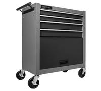 Cecotec SolidMaster 400 - Cassettiera per attrezzi | 4 cassetti di diverse altezze, struttura in acciaio resistente, guide con cuscinetti a sfera, apertura morbida, controllata